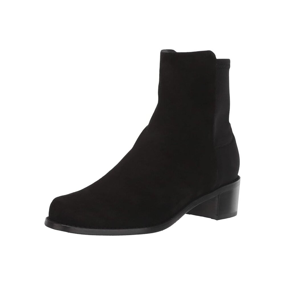 $800 Stuart Weitzman Easyon Reserve 5050 SOCK Bootie Black Suede 9 (PC5.5)